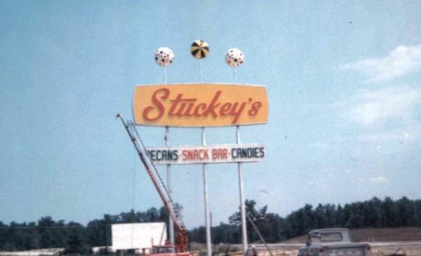 stuckeys sign promotional advertising picture