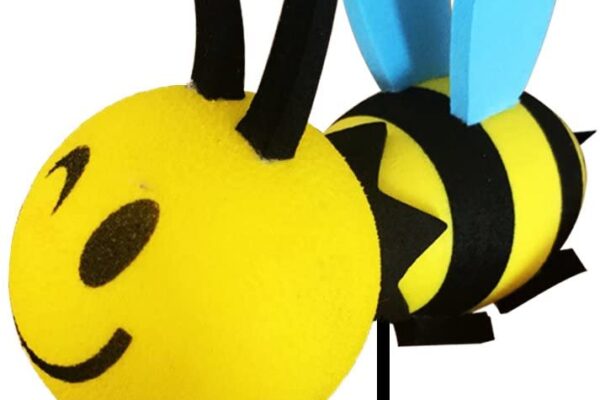 Image of a stuffed bumble bee