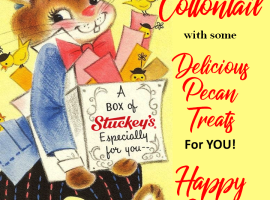 Easter Promotional Advertisement for Stuckey's products