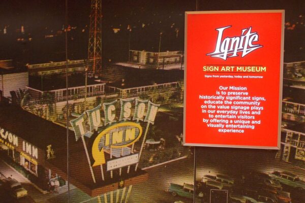 Old Image of Ignite Sign Art Museum