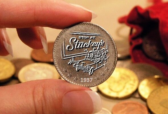Image of old time Stuckey's Coin