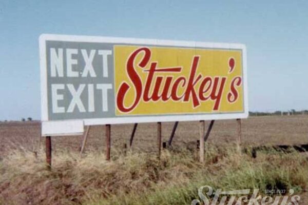 Old Stuckey's Billboard promotional advertising picture