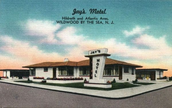 The Doo-Wops of Wildwood, New Jersey Post Card