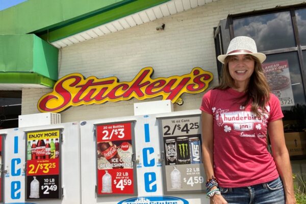 Stephanie Stuckey at a Georgia Stuckey's promotional advertising picture