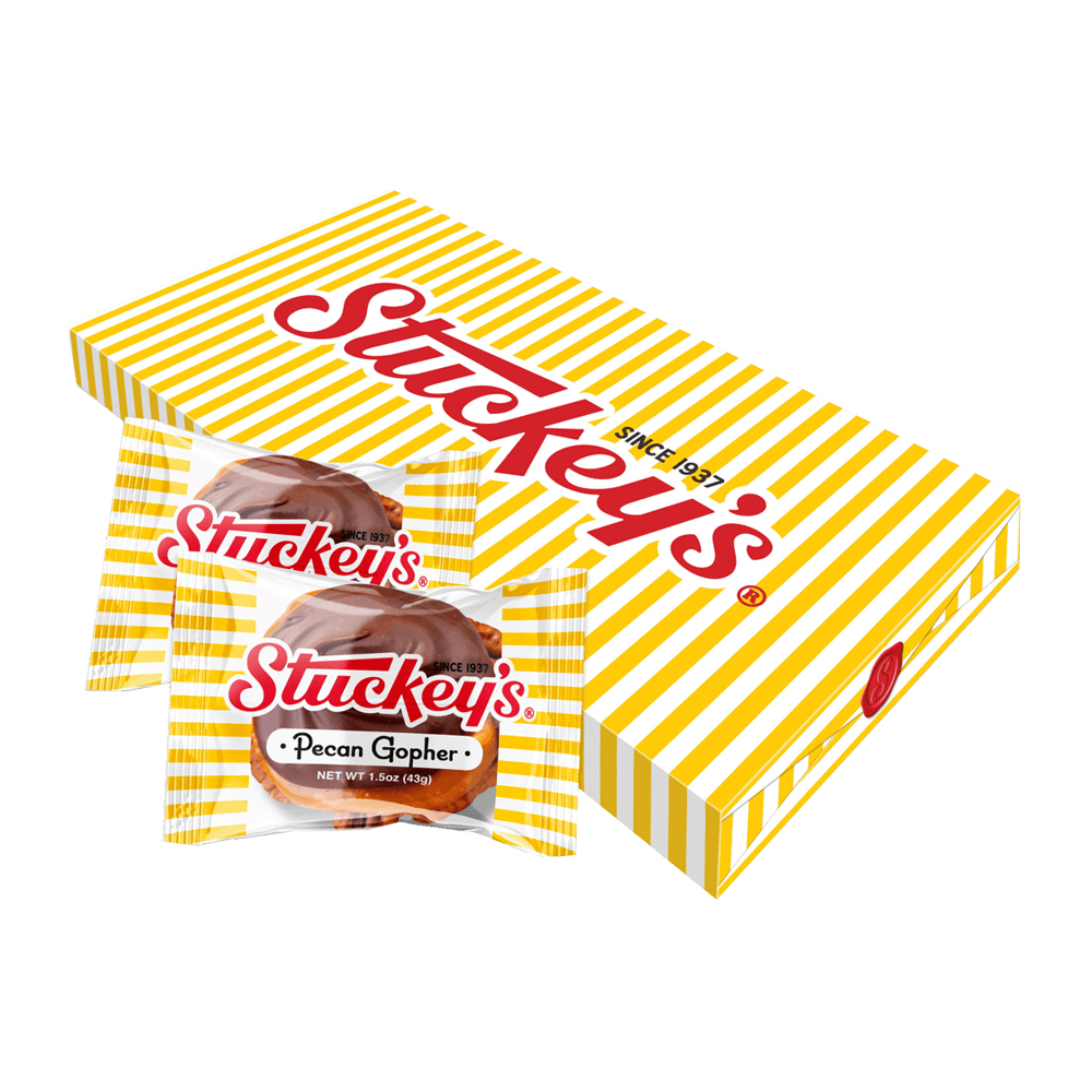 Stuckey's | Milk Chocolate Gophers Gift Box 8 pc