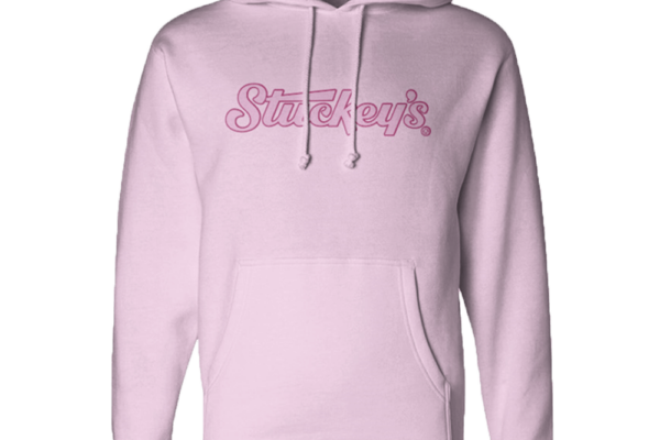 Pink Logo Hooded Sweatshirt