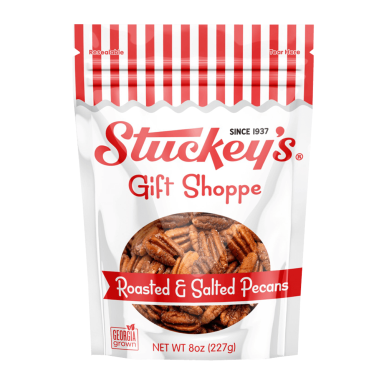 Roasted and Salted Pecans Gift Shoppe Bag Stuckey's