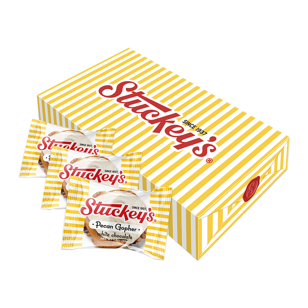 Stuckey's | White Chocolate Gophers Gift Box 16pc