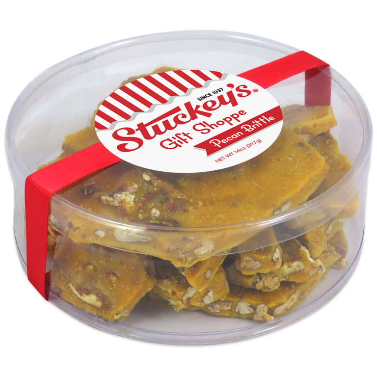 Pecan Brittle Gift Tub, 14oz. Stuckey's