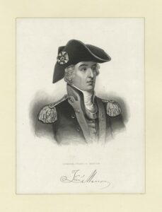 Engraving of Francis Marion - "The Swamp Fox"