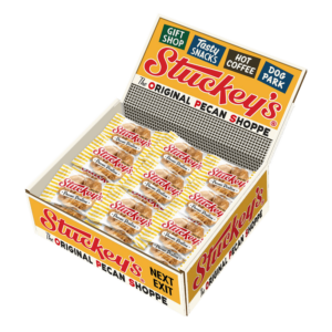 24 peice box of Stuckey's Pecan Pralines.