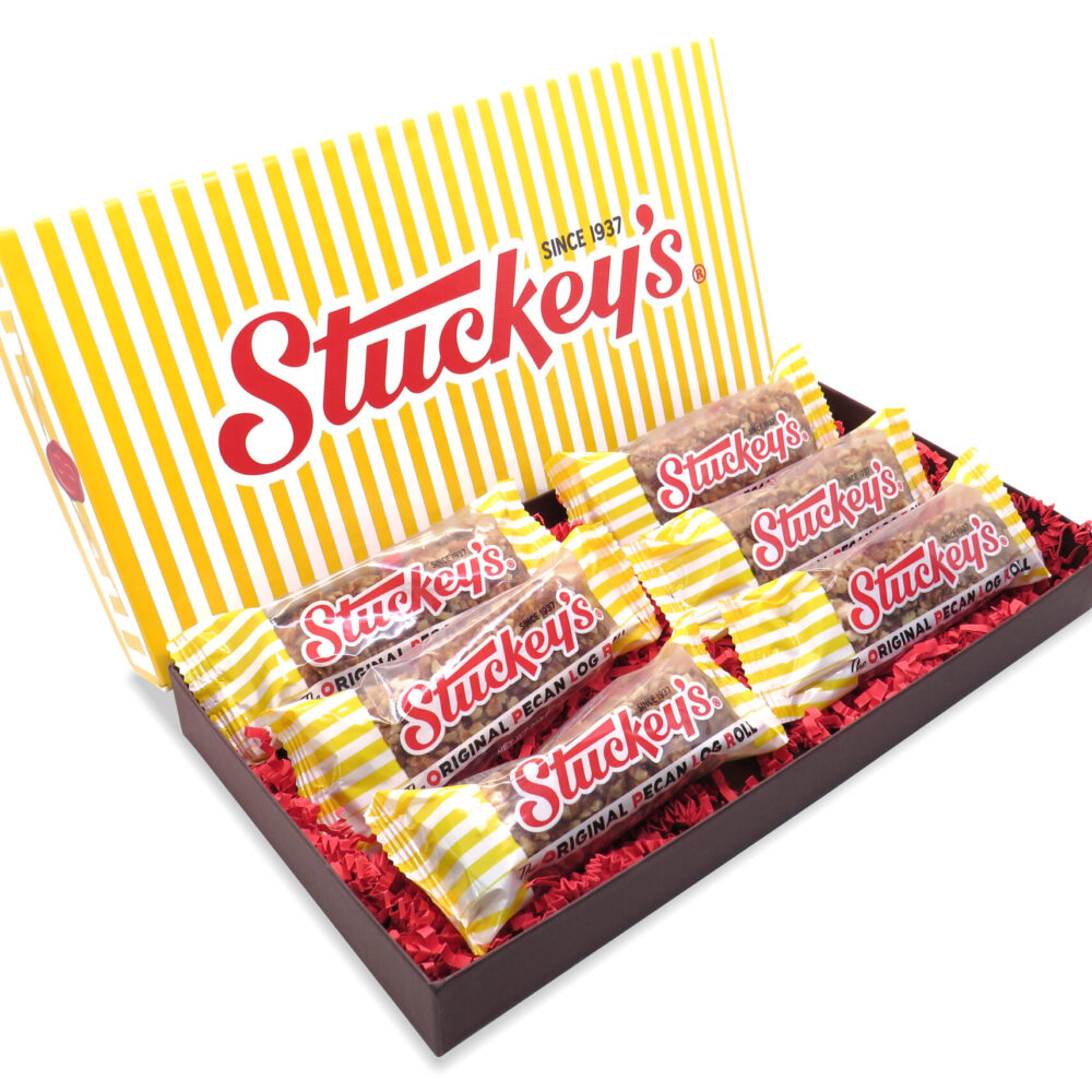 Stuckey's | 6 count Pecan Log Roll Gift Box