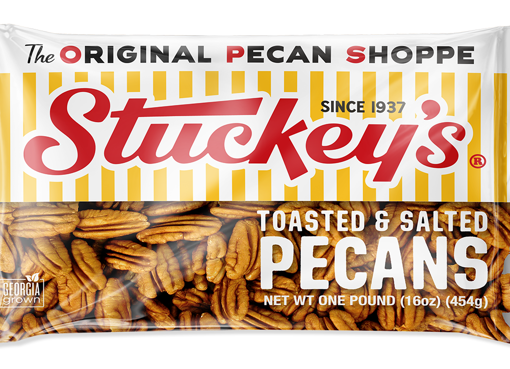 Stuckey's | One pound bag of Toasted & Salted Pecans