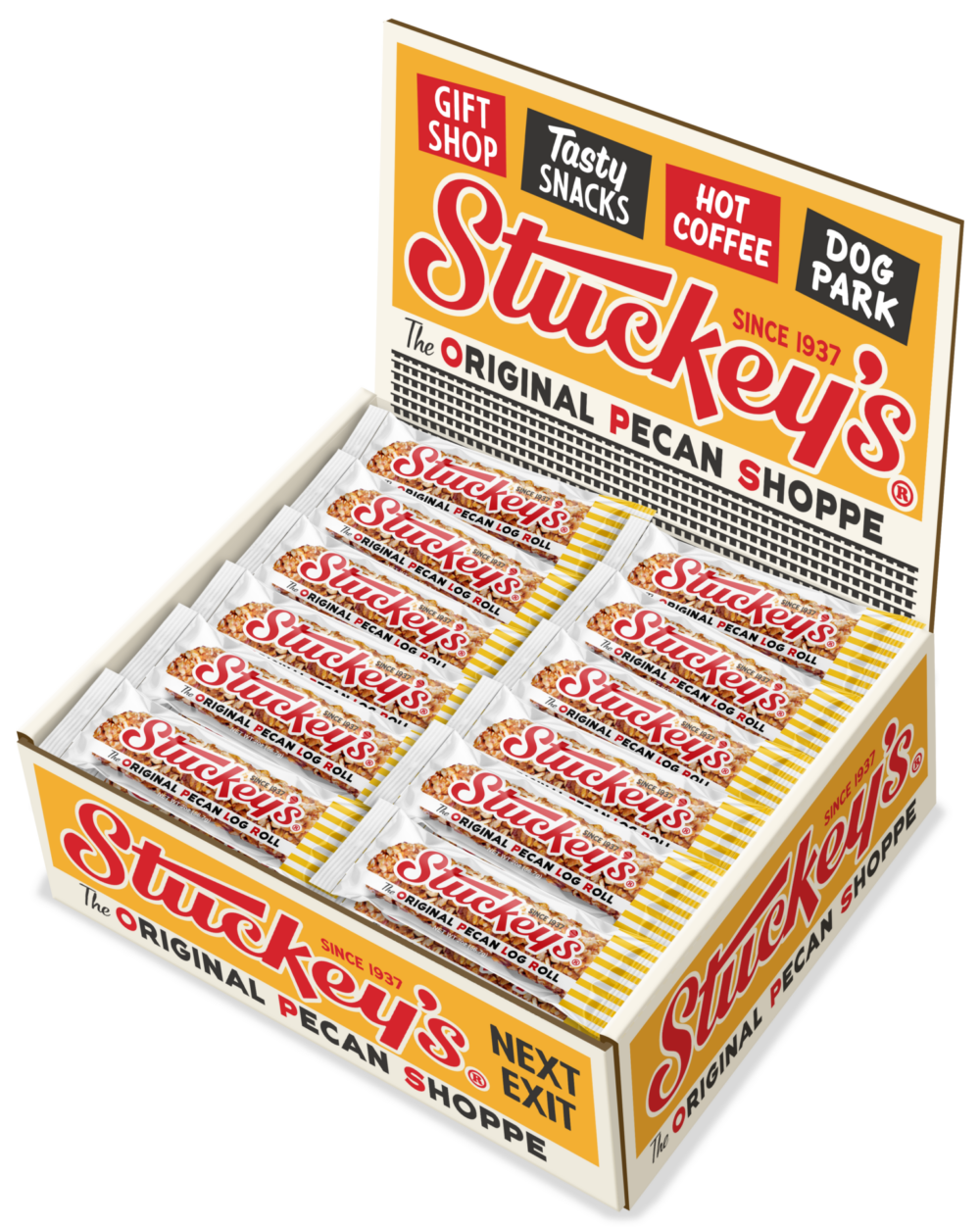 Stuckey's | Cherry Pecan Log Rolls