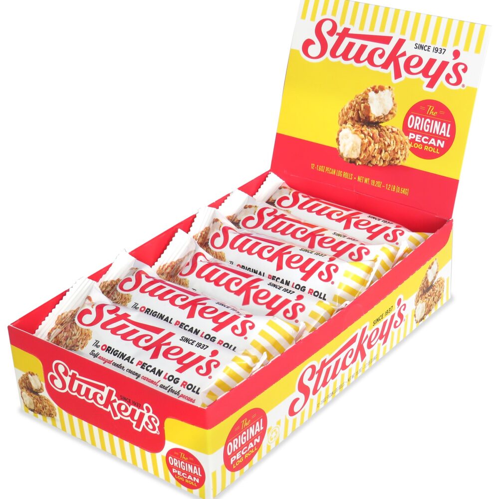 Stuckey's 1.6 oz Vanilla Pecan Log Rolls (12 count)
