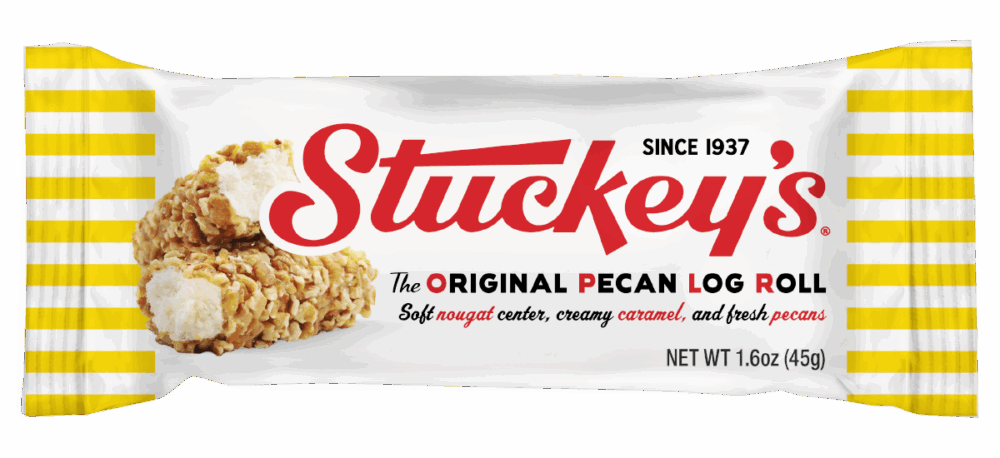 Stuckey's 1.6 oz Vanilla Pecan Log Rolls - Image 2
